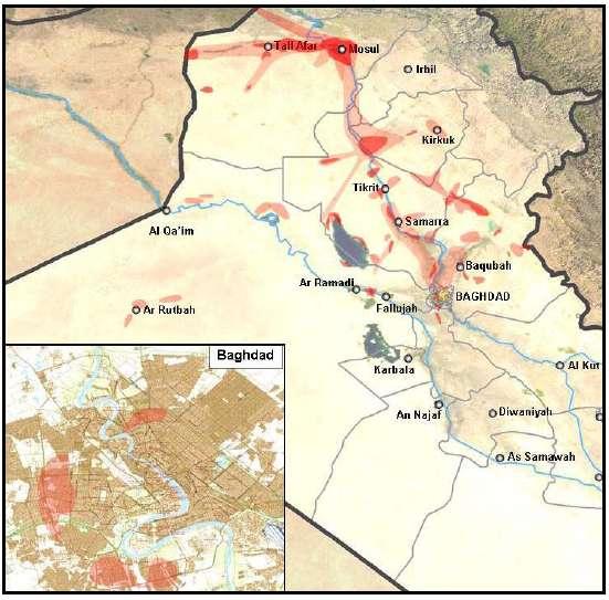 Al Qa'ida in Iraq March, 2008 Source for