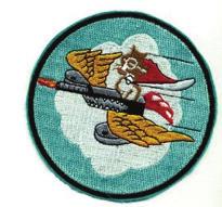 301st Fighter Squadron Patch Significance: The design is based on the name The Kats issued by the unit s squadron and signifies the