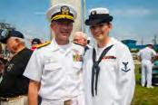 There are two types of NC s in the Navy: Ship board counselors, also called straight stick counselors, who take care of those already serving, and Career Recruiting Force (CRF) counselors, who are