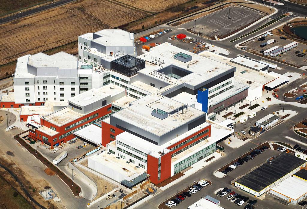 One million square feet of care As part of an on-going upgrade of health services in the area, the Niagara Health System is on the verge of completing a state-of-the-art new hospital for the