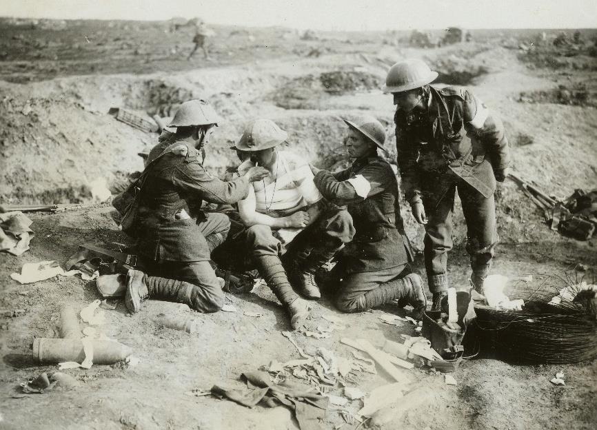 During the Somme campaign,