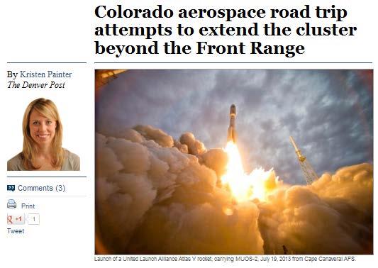Media The fact that Colorado is a leading space state is not very well known, despite the fact that