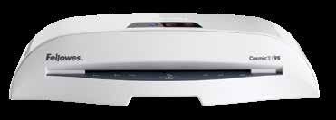 heat inside so laminator is comfortable to touch Release lever disengages pouch for re-centering or removal 5725601 -
