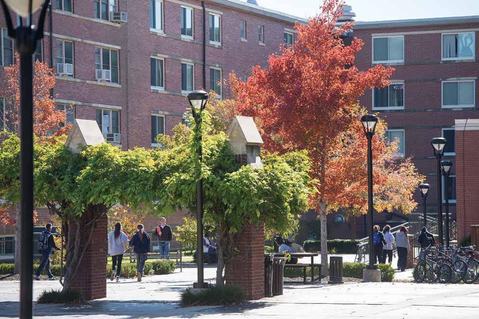 CAMPUS RESIDENCY POLICY All first-year students must live in a university residence hall for their first two academic semesters on campus and purchase either the Unlimited Access meal plan or the 14