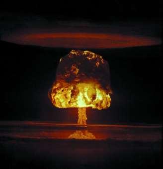 bomb The "Ivy Mike" test of the first hydrogen bomb Less than a year later, the Soviet