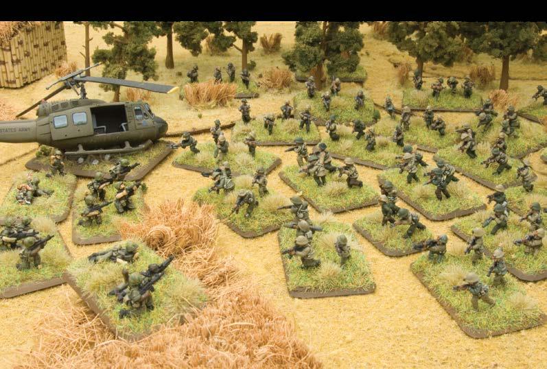PAVN HQ Section with: BỘ Binh (Infantry) 3 Infantry Platoons 485 points 2 Infantry Platoons 330 points 1 Infantry Platoon 175 points Options Add Type 58 LMG s for +20 points per.