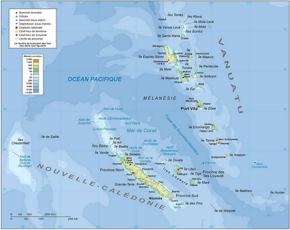 CYCLONE PAM 2015 International request from Vanuatu Government received by COGIC on Monday March 16 at 2:00 am VANUATU Approval of the French authorities to send a detachment from New Caledonia under