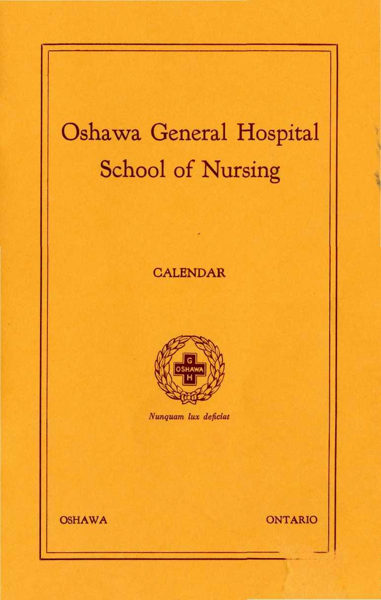 Oshawa General Hospital School of Nursing