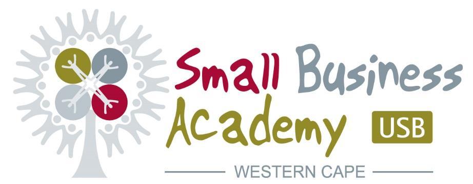 USB Small Business Academy s SBA Development Programme (Western Cape) Application for admission to study: Class of 2017 The nine-month SBA Development Programme presented by the Small Business