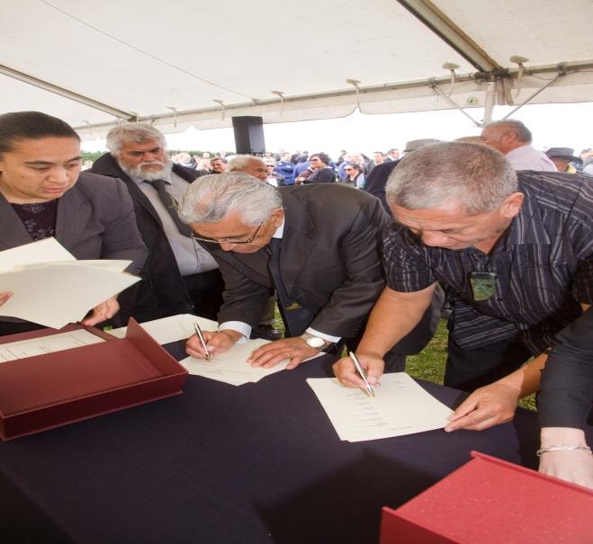 Principles of Consultation and Engagement Principles of Engagement for those Representing Central and Local Government The Treaty of Waitangi is the founding document which outlines the relationship