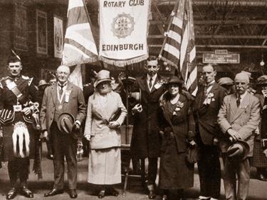 At the 1921 convention in Edinburgh, Scotland, Rotarians agreed to incorporate