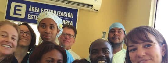 Caring for Our Colleagues and Volunteer Works Each May for the past several years Chandra Joshi, MD, and Peter Foley have par cipated in the Honduras Surgical Mission led by Ulises Torres, MD from