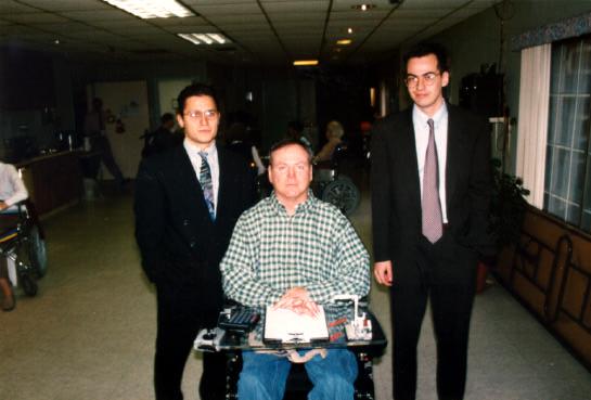 86 NSF 1997 Engineering Senior Design Projects to Aid Persons with Disabilities A CUSTOM TRAVEL DESK FOR A WHEELCHAIR USER Designers: Sean P. Foley, Thomas V. Naudus, Leon J.