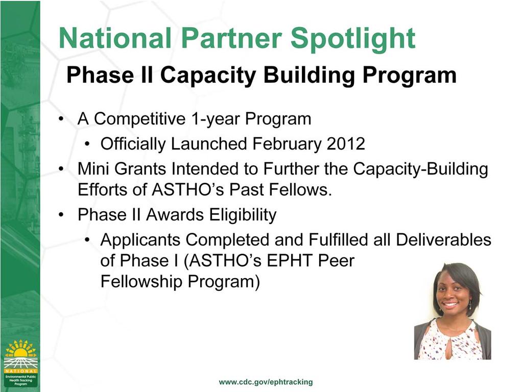 ASTHO is proud to announce that it has taken its Peer Fellowship Program to the next level by officially launching a second phase to the fellowship program.