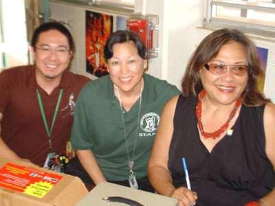 McLaughlin participated in the Family Reading Celebration at Aiea Elementary School.