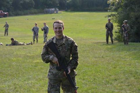 Notes from the Cadet Battalion Commander: Cadet Harris Petry The fall semester has proven to be both challenging and exciting as cadets rotate through new roles and undertake greater responsibility