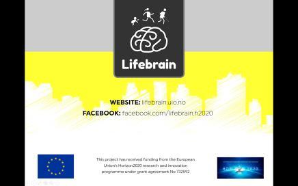 (Lifebrain), so that the logo is consistent with the short name of the project Logos in all related project documents have been changed FIGURE 1 LIFEBRAIN LOGO Power Point template The ppt template