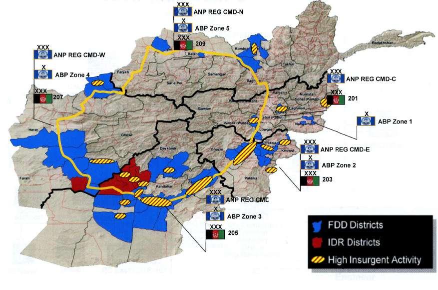 Cordesman: Afghan Security Forces 12/10/09 Page 81 Figure VI.