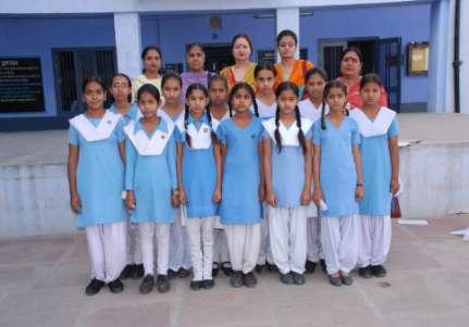 Group photo of Class VII & VIII, to whom SP foundation is giving aid.