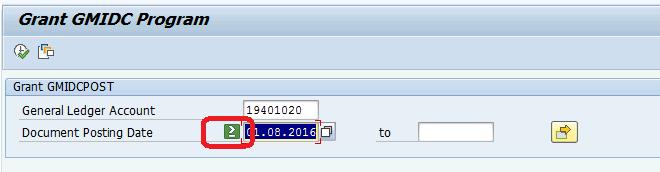 Posting Date. Therefore, the field above is interpreted to be transactions earlier than 1 August 2016 including transaction on that day.