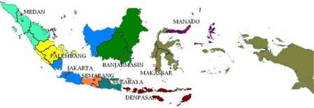 (JAWA TIMUR) Regional Crisis Center of Bali (BALI, NTB, NTT) Regional Crisis Center of Kalimantan Selatan (KALSEL, KALTENG, KALTIM) Regional Crisis Center of Sulawesi Utara (SULUT, GORONTALO,