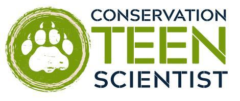 Anyone in grades 9-12 is welcome to apply. Since space in the program is limited, we cannot guarantee that all applicants will be accepted. What do Conservation Teen Scientist Volunteers do?