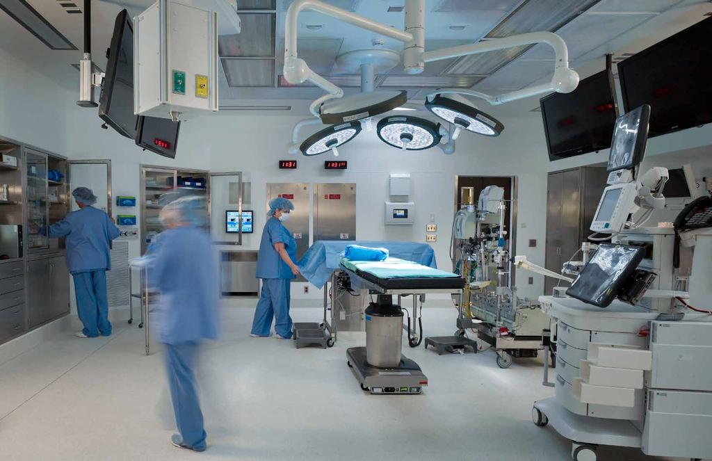 it takes a team During the same procedure, a patient may need an open cardiac surgical operation, thoracoscopy and coronary intervention, requiring operating rooms that are imaging intense.