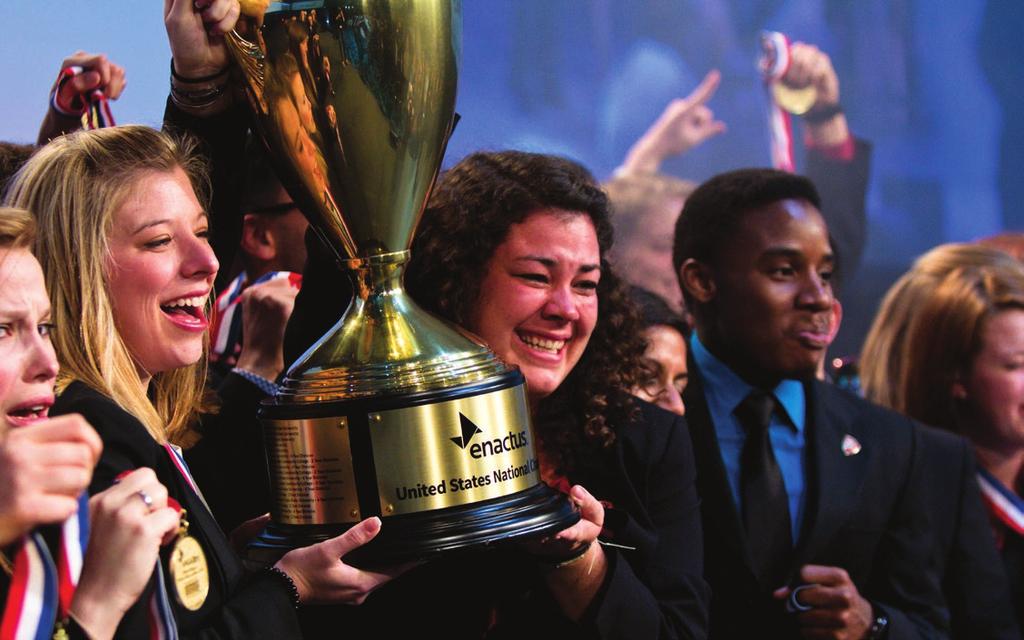 Enactus United States National Exposition Each Enactus program year ends with an annual competitive event.