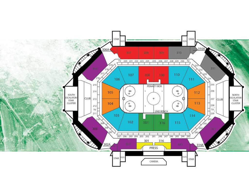 y Venue: Ralph Engelstad Arena AWAY GAME TICKETS NDCC members receive first priority for away game tickets.