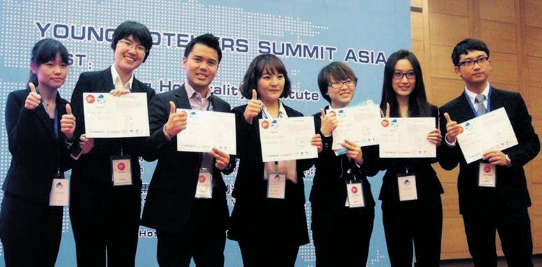 The team competed against representatives from Siam University, University of Nevada Las Vegas - Singapore Campus, Beijing International Studies University and Dongduk Women s University.
