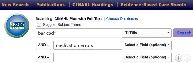 CINAHL: Search for Research Articles $HMO Provides coverage from 1982+ of nursing and 17