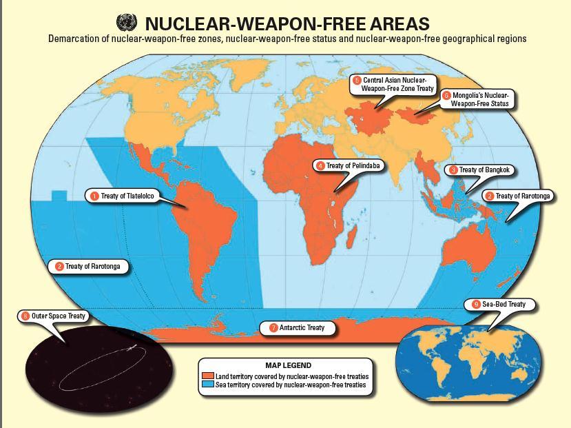 11 April 1996: The Pelindaba Treaty is opened for signature. 27 March 1997 The Bangkok Treaty enters into force. May 1998 May 1998 India tests its nuclear devices on 11 and 13 May.
