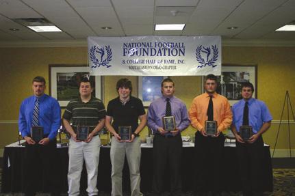 The National Football Foundation s Chapter Network Southeastern Ohio Chapter Marks its 5th Year Six Top High School Scholar-Athletes Honored The Ohio University Inn located in the rolling