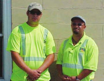 CHAPTER 2 Highway Safety SHA employees modeling the new safety green reflective uniforms that are now an SHA required outermost garment.