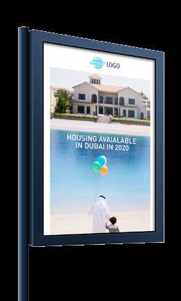 An advert which creates an association with Expo 2020 Dubai