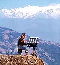 Lopata Solar Home Systems in Nepal Increase energy access with decentral solutions by installing Solar Home Systems and Small Solar Home Systems, Installation