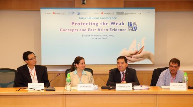 Faculty Activities Lingnan University and Goethe University Co-organised an International Conference on Protecting the Weak Concepts and East Asian Evidence, 7-8 October 2016 The Faculty of Social