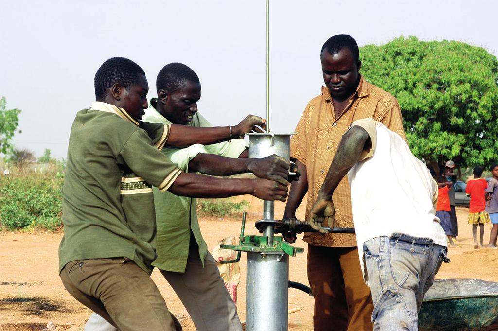 THE CHALLENGE Water infrastructure is key to sustainable development in Africa.
