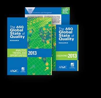 Global Quality Intelligence The ASQ Global State of