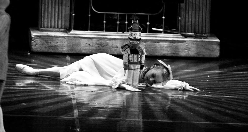 News Photo courtesy of Columbia City Ballet After the Christmas guests have left her parents party, Clara falls asleep under the tree with her favorite present, a nutcracker.