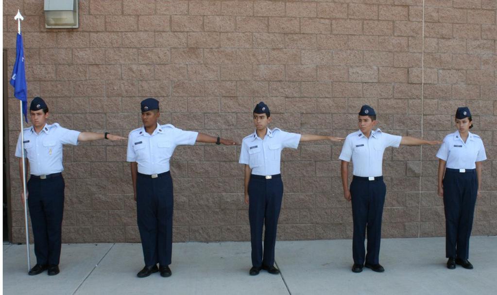 CAPP 60-33 5 AUGUST 2016 41 Figure 4.2 Dress Right Dress / Normal Interval 4.3.2. Sizing the Flight. PURPOSE: To arrange Airmen from shortest to tallest within the flight.