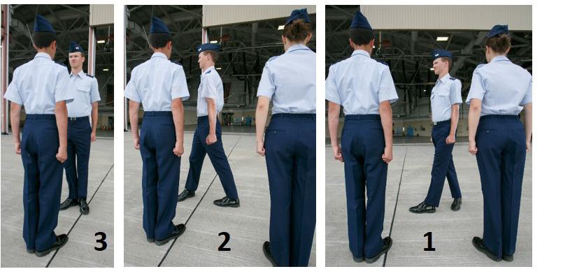 CAPP 60-33 5 AUGUST 2016 61 5.5. Inspecting the Squadron. 5.5.1. To inspect the squadron, it must be formed in line. The squadron commander commands PREPARE FOR INSPECTION.