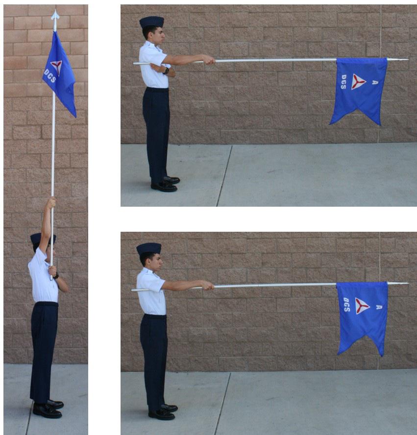 them to keep the guidon horizontal to the ground. 5.22. Executing Order Guidon or Carry Guidon When at Present Guidon.