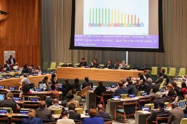 is being reviewed: Voluntary National Review (VNR) First VNR : HLPF 2016, 22 countries Second VNR : HLPF 2017, 10-19th July 2017, 44 countries,
