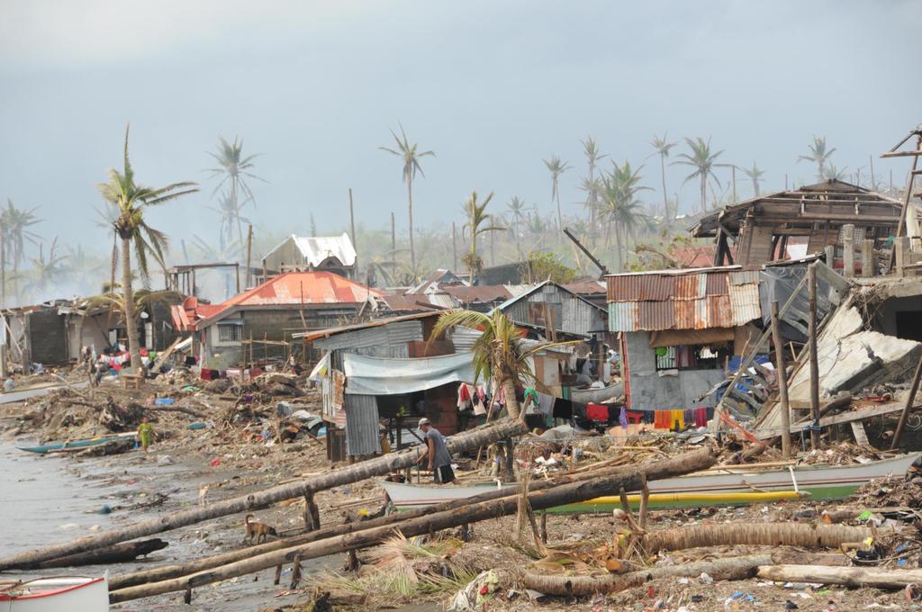 Extent of damage in coastal barangays
