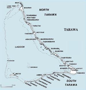 Battle of Tarawa November 20-23, 1943 Bititu Island (Betio), Tarawa Atoll, Gilbert Islands Betio was a small island located on the southwest corner of Tarawa Atoll After the diversionary raid on