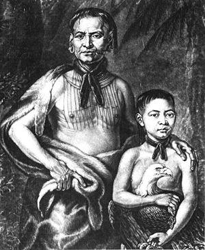 The Yamacraw Chief, Tomochichi, became a close, personal friend of Oglethorpe.