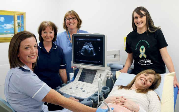 Part 3 41 Midwife Sonographer The Midwife-led Sonographer service is an innovative new service that aims to detect foetal growth restriction in mums-to-be and reduce stillbirths.