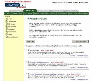 USWorks for Jobseekers USWorks for Jobseekers is designed to provide an entirely new class of Internet-based, self-service system.