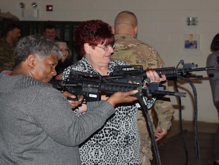 National Veterans of Foreign Wars (VFW) Auxiliary President Francisa Guilford visited New Jersey on March 15 with Paula Pinto, President, Department of New Jersey VFW Auxiliary and several other